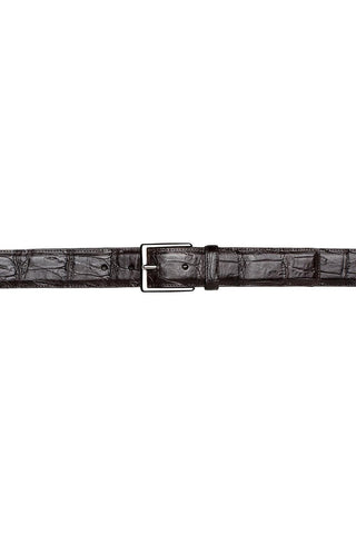 Mezlan AO11523 Men's Crocodile Belt (MZB1240)-AmbrogioShoes