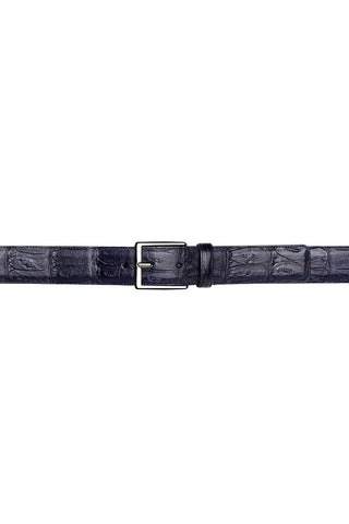 Mezlan AO11523 Men's Crocodile Skin Belt (MZB1240)-AmbrogioShoes