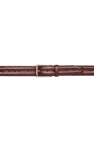 Mezlan AO11530 Men's Lizard Skin Belt (MZB1243)-AmbrogioShoes