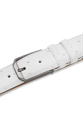 Mezlan AO11678 Men's Ostrich Skin Belts (MZB1246)-AmbrogioShoes