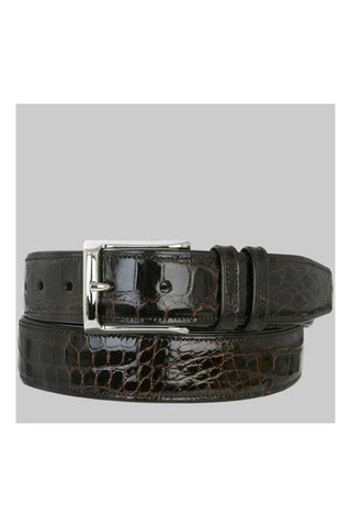 Mezlan AO7907 Men's Alligator Belt (MZB1080)-AmbrogioShoes