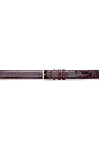 Mezlan AO7907 Men's Alligator Skin Belt (MZB1080)-AmbrogioShoes