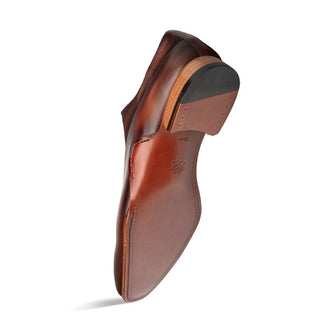 Mezlan Affari 21142 Men's Shoes Cognac & Rust Suede / Calf-Skin Leather Brogue Oxfords (MZ3739)-AmbrogioShoes