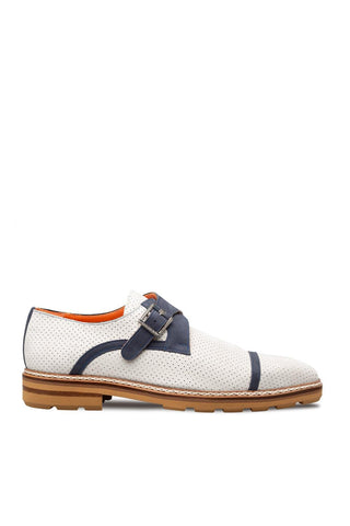 Mezlan Alari 21534 Perforated Leather Single Monk-Strap-AmbrogioShoes