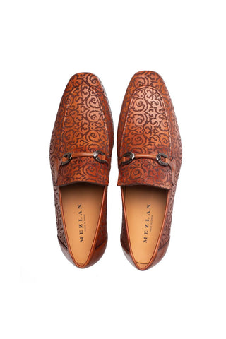 Mezlan Alcaraz Leather Loafer-AmbrogioShoes
