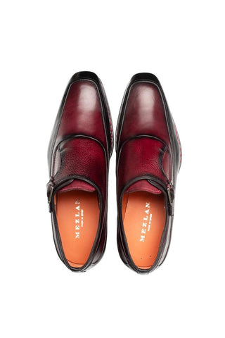 Mezlan Artesano 21261 Leather Single Monk-Straps Loafers (MZ3766)-AmbrogioShoes