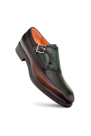 Mezlan Artesano 21261 Leather Single Monk-Straps Loafers (MZ3766)-AmbrogioShoes