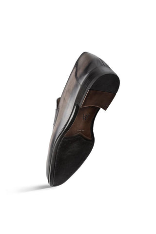 Mezlan Avenue 20910 Cognac Calf-Skin Leather Penny Loafers (MZ3650)-AmbrogioShoes