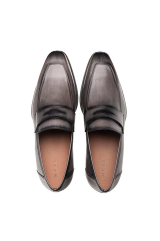 Mezlan Avenue 20910 Leather Penny Loafer-AmbrogioShoes