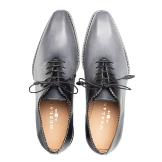 Mezlan Barbaro 21316 Calf-Skin Leather Two-Tone Whole Cut Oxfords (MZ3753)-AmbrogioShoes