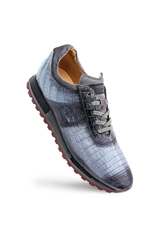 Mezlan Barrow Crocodile Sneaker-AmbrogioShoes