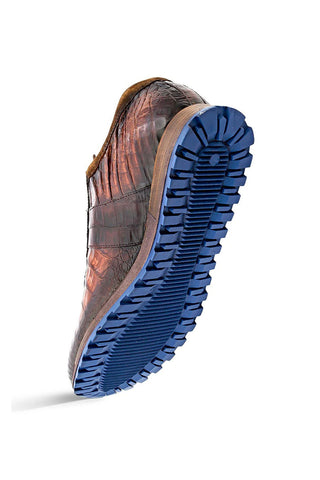 Mezlan Barrow Crocodile Sneaker-AmbrogioShoes