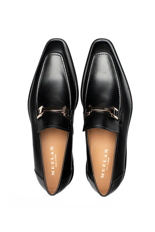 Mezlan Barsotti Leather Horse-Bit Loafer