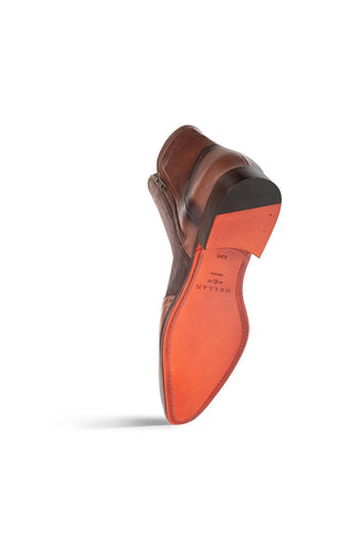 Mezlan Camilleri 21343 Suede / Calf-Skin Leather Zipper Boots (MZ3764)-AmbrogioShoes