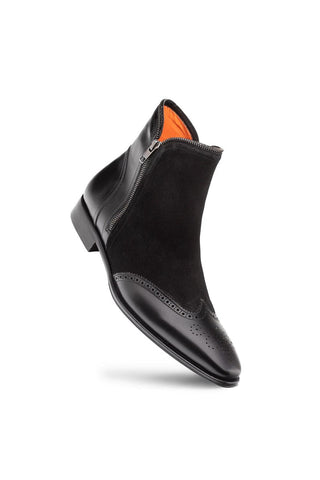 Mezlan Camilleri 21343 Suede / Leather Zipper Boots (MZ3764)