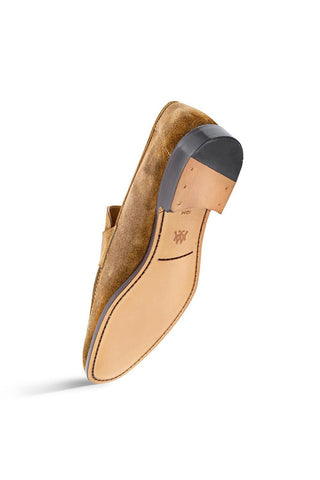 Mezlan Caro 21312 Suede Penny Loafers (MZ3755)-AmbrogioShoes