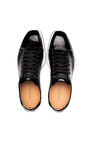 Mezlan Cartuja 21153 Hi-Shine Calf-Skin Leather Casual Sneakers (MZ3709)-AmbrogioShoes