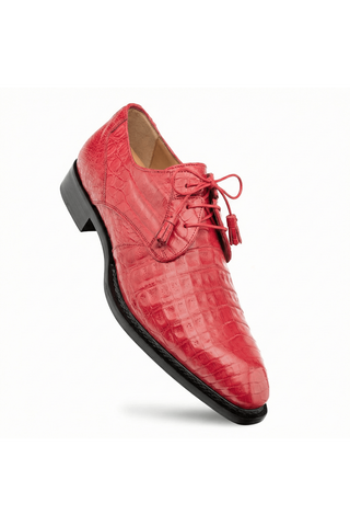 Mezlan Cratos Crocodile Derby-AmbrogioShoes