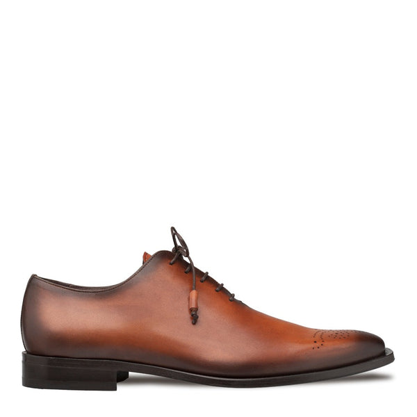 Mezlan Cupula 20933 Men's Shoes Tan Calf-Skin Leather whole-Cut Oxfords (MZ3692)-AmbrogioShoes
