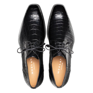 Mezlan Dandy EX4967-J Men's Shoes Exotic Alligator Lace-Up Derby (MZ3778)-AmbrogioShoes