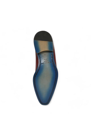 Mezlan Enterprise Leather Whole-Cut Oxfords-AmbrogioShoes