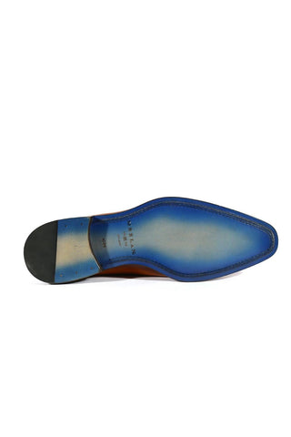 Mezlan Enterprise Leather Whole-Cut Oxfords-AmbrogioShoes