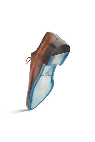 Mezlan Enterprise Leather Whole-Cut Oxfords-AmbrogioShoes