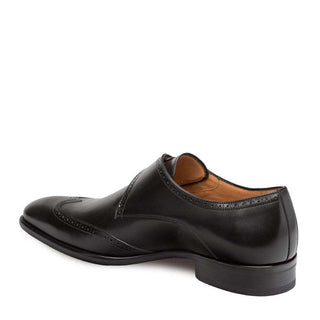Mezlan Forest Calf-Skin Leather Single Monk-Strap 9268 (MZ3004)-AmbrogioShoes