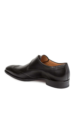Mezlan Forest Leather Single Monk-Strap 9268 (MZ3004)-AmbrogioShoes