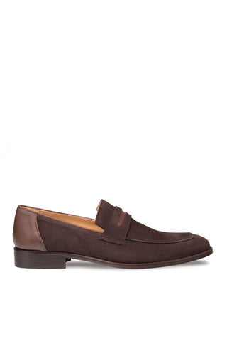 Mezlan Galeno 21247 Suede Penny Loafers (MZ3775)-AmbrogioShoes