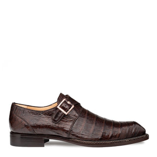 Mezlan Gigolo 50056-F Exotic Crocodile Single Monk Strap (MZ3756)-AmbrogioShoes