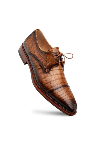 Mezlan Giovane 50032-F Crocodile Skin Derby (MZ3717)-AmbrogioShoes