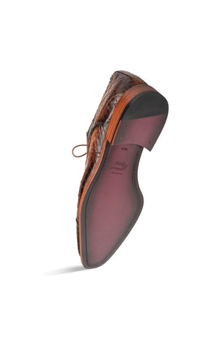 Mezlan Giovane 50032-F Crocodile Skin Derby (MZ3717)-AmbrogioShoes