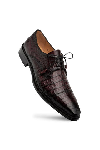 Mezlan Giovane 50032-F Crocodile Skin Derby (MZ3717)-AmbrogioShoes