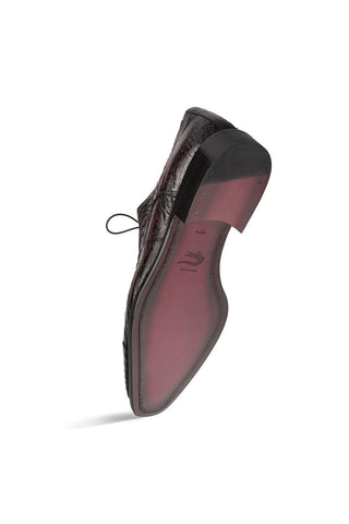 Mezlan Giovane 50032-F Crocodile Skin Derby (MZ3717)-AmbrogioShoes