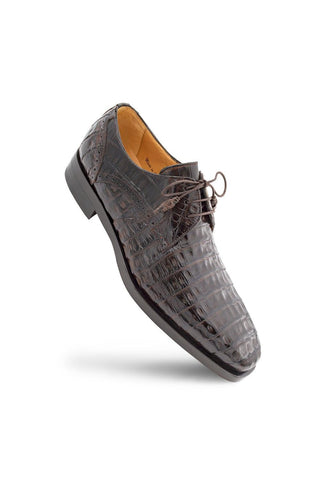 Mezlan Golfo 4967-F Exotic Crocodile Plain Toe Derby (MZ3747)-AmbrogioShoes