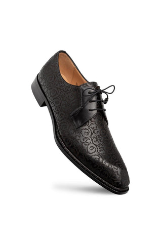 Mezlan Lontani Embossed Leather Derby-AmbrogioShoes