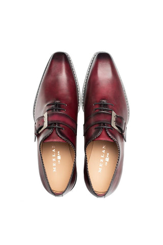 Mezlan Machado 21317 Calf-Skin Leather Monk Strap (MZ3752)-AmbrogioShoes