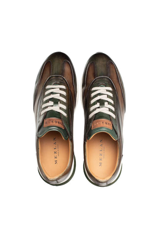 Mezlan Magico 21283 Calf-Skin Leather Two-Toned Casual Sneakers (MZ3776)-AmbrogioShoes