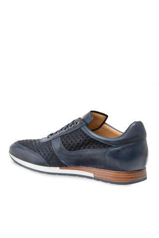 Mezlan Maxim Men's Designer Shoes Suede / Calf-Skin Leather Sneakers (MZ3123)-AmbrogioShoes