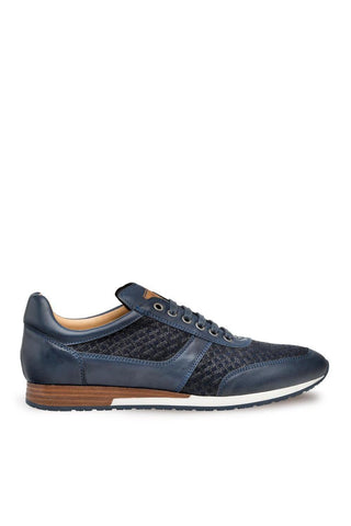 Mezlan Maxim Men's Designer Shoes Suede / Leather Sneakers (MZ3123)-AmbrogioShoes