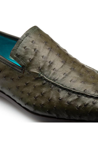 Mezlan Menor 50120-S Ostrich Slip-On Loafer-AmbrogioShoes