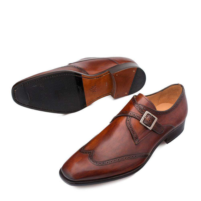 Mezlan Men's Forest Shoes Cognac Forest Oxfords 9268 (MZ3005)-AmbrogioShoes