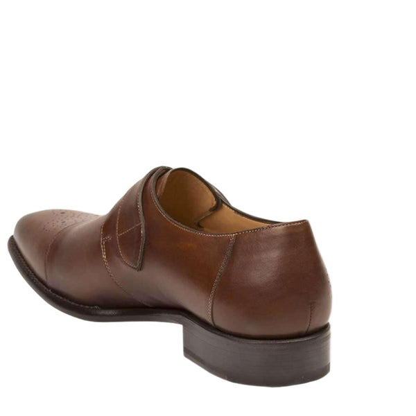Mezlan Mens Luxury Shoes Jean Cognac Italian Calfskin Loafers (MZ2145)-AmbrogioShoes