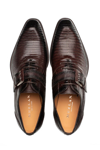 Mezlan Omero Lizard Single Monk-Strap-AmbrogioShoes