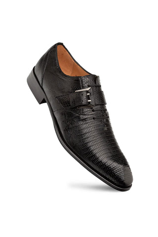 Mezlan Omero Lizard Single Monk-Strap-AmbrogioShoes