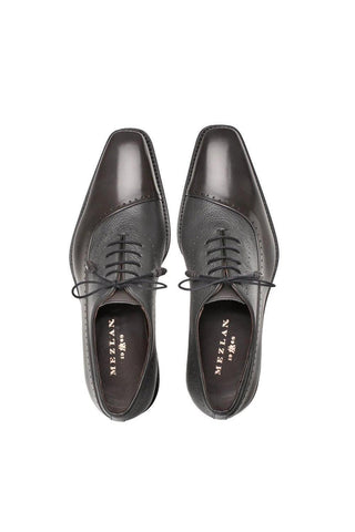 Mezlan Postdam Leather & Deer Oxford-AmbrogioShoes
