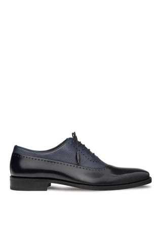 Mezlan Postdam Leather & Deer Oxford-AmbrogioShoes