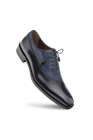 Mezlan Postdam Leather & Deer Oxford-AmbrogioShoes