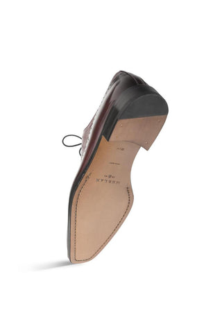 Mezlan Postdam Leather & Deer Oxford-AmbrogioShoes